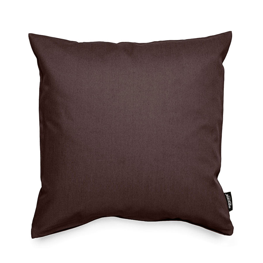 Housses de coussin en satin, coton bio