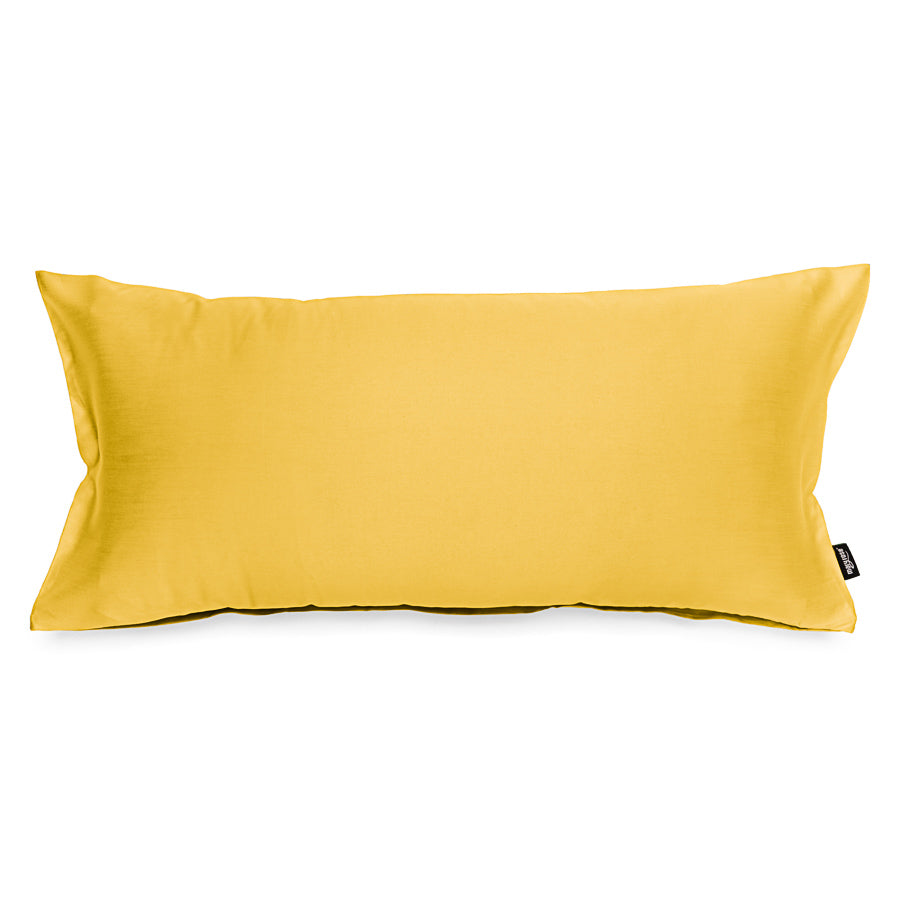 Housses de coussin en satin, coton bio