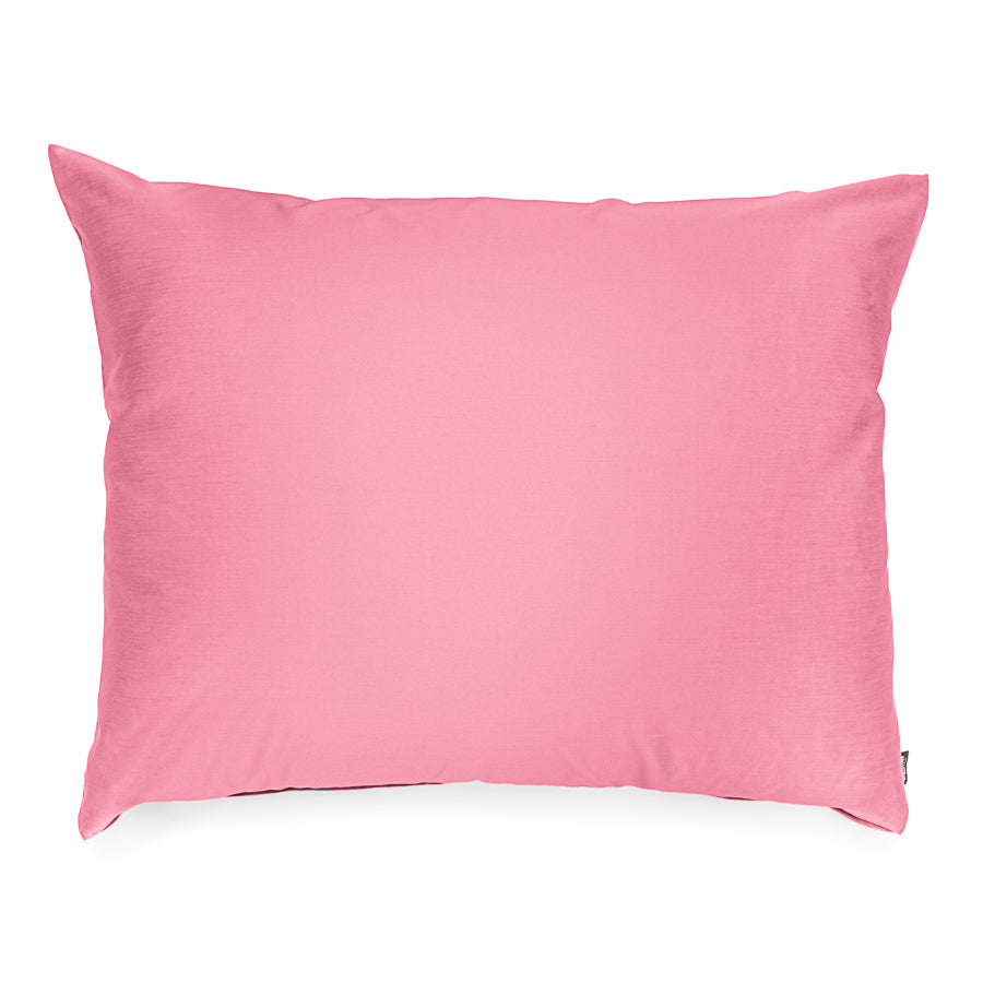Housses de coussin en satin, coton bio