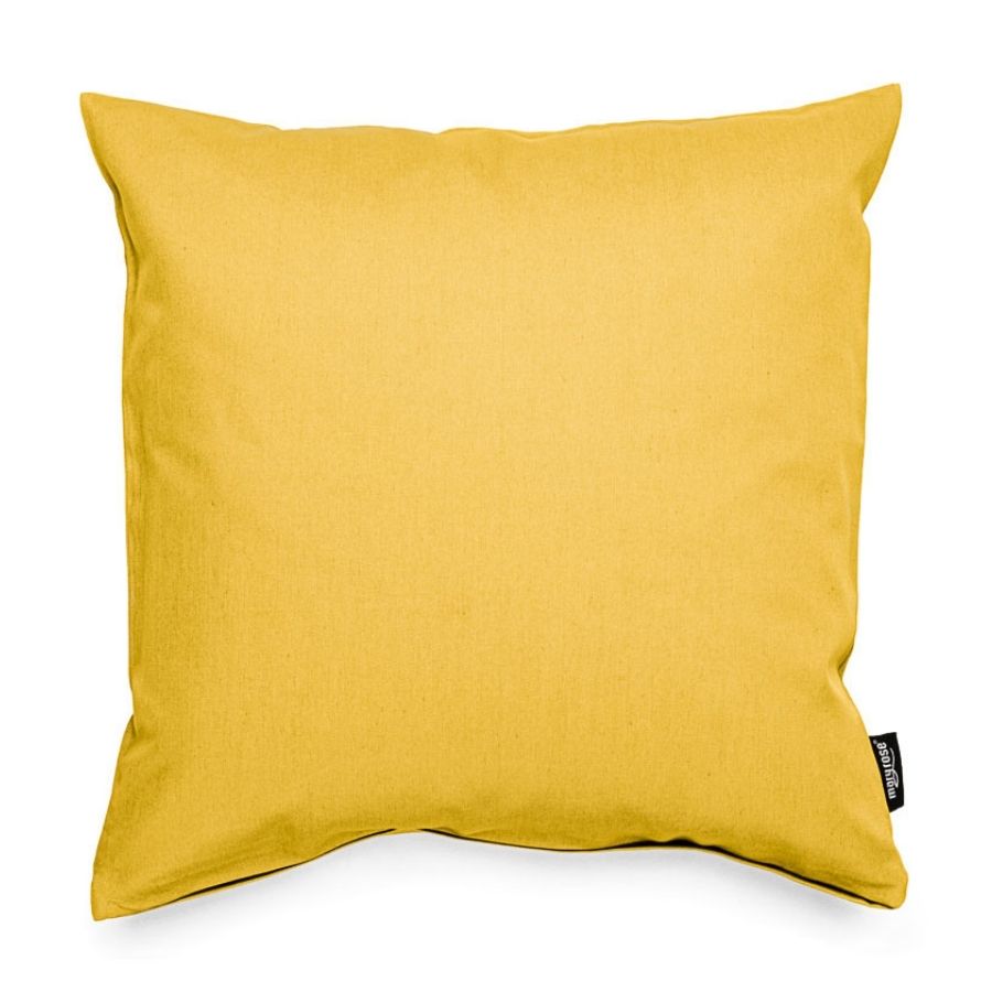 Housses de coussin en satin, coton bio