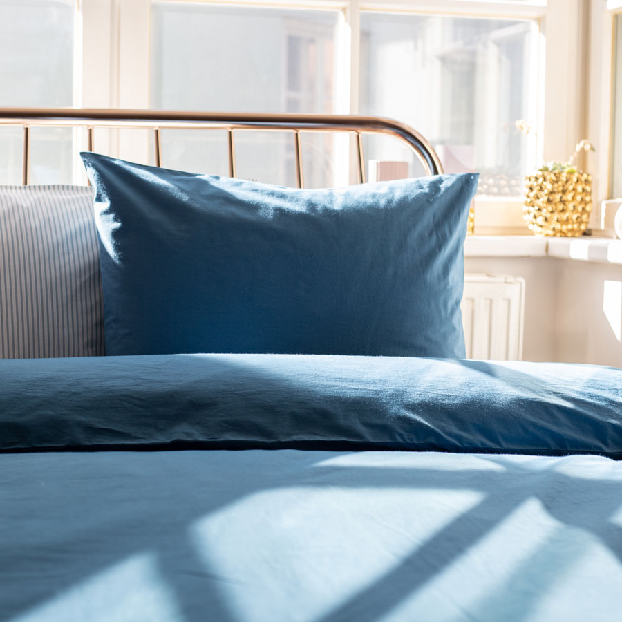 Linge de lit en popeline, coton bio & Cradle to Cradle Certified® Gold
