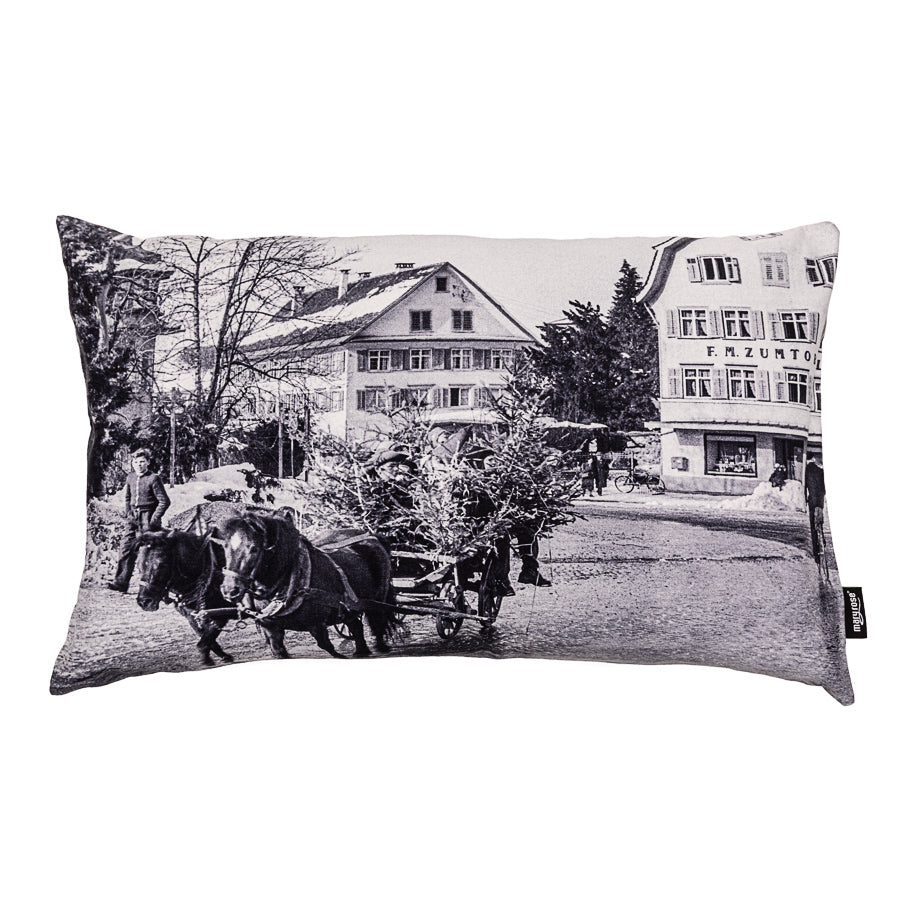 Housse de coussin Panama Vorarlberg, coton bio