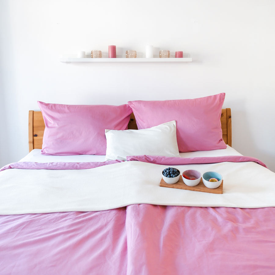 Literie en satin, coton bio