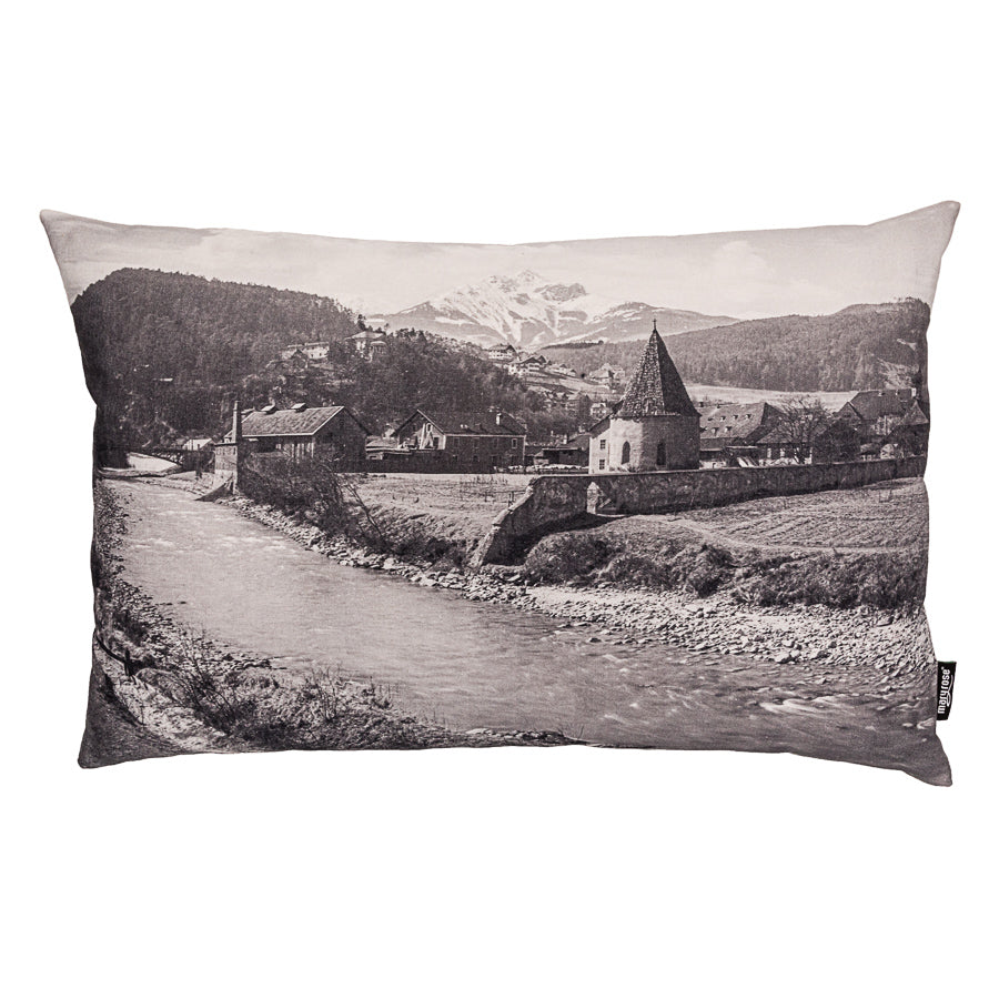 Housse de coussin Panama Innsbruck, coton bio