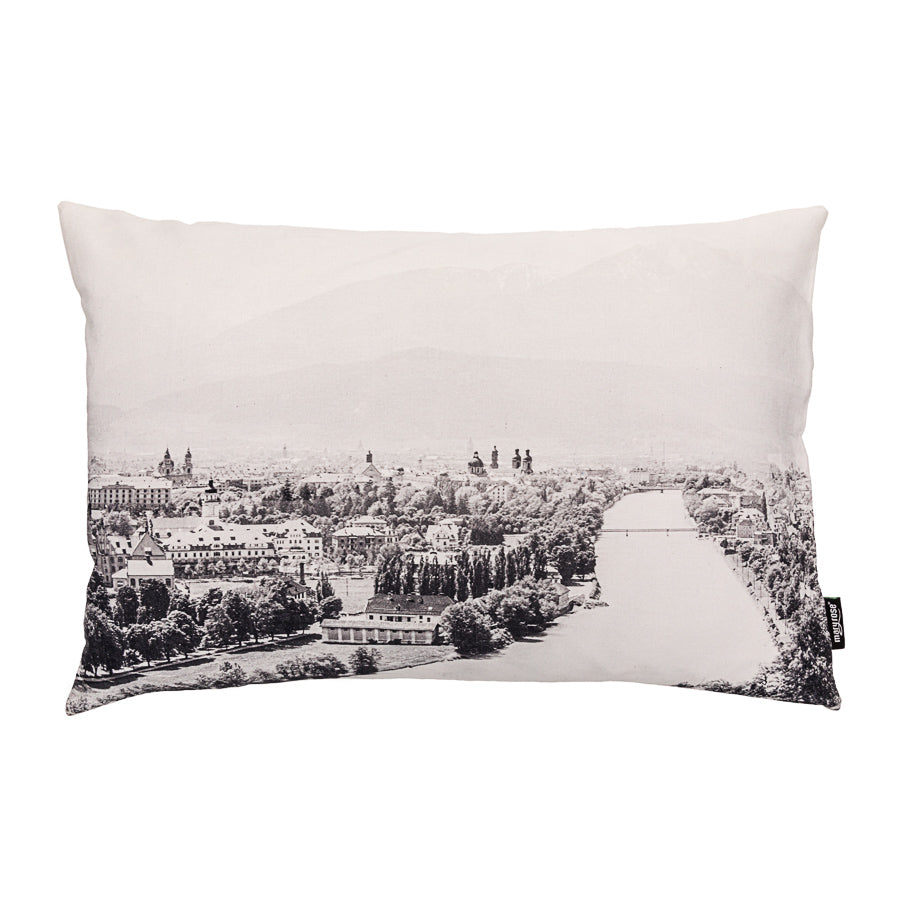 Housse de coussin Panama Innsbruck, coton bio