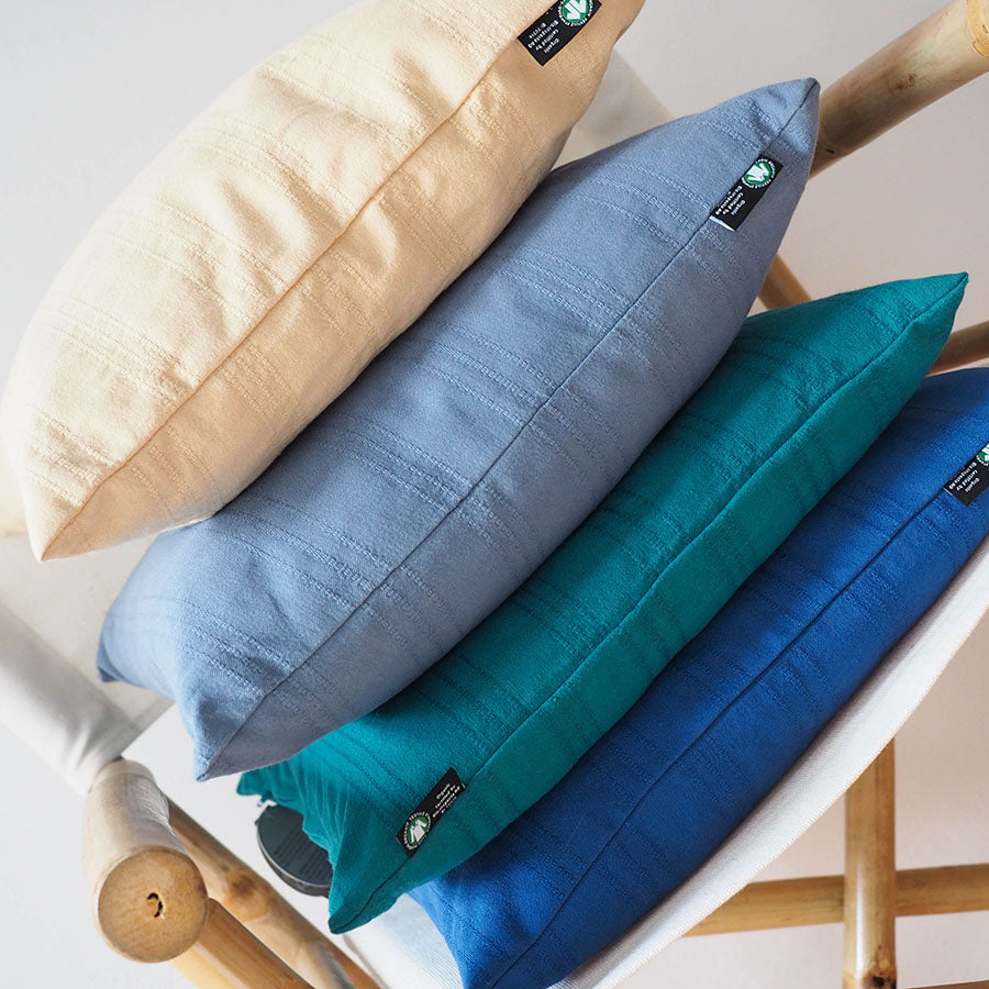 Solid Housse de coussin, coton bio