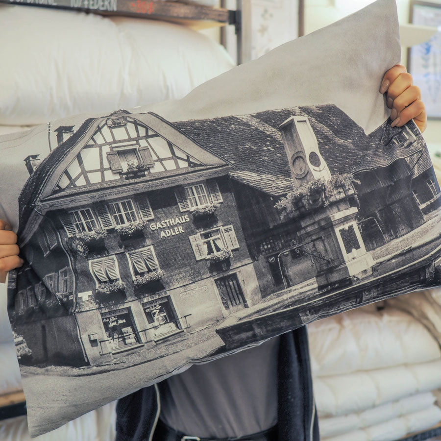 Housse de coussin Panama Vorarlberg, coton bio