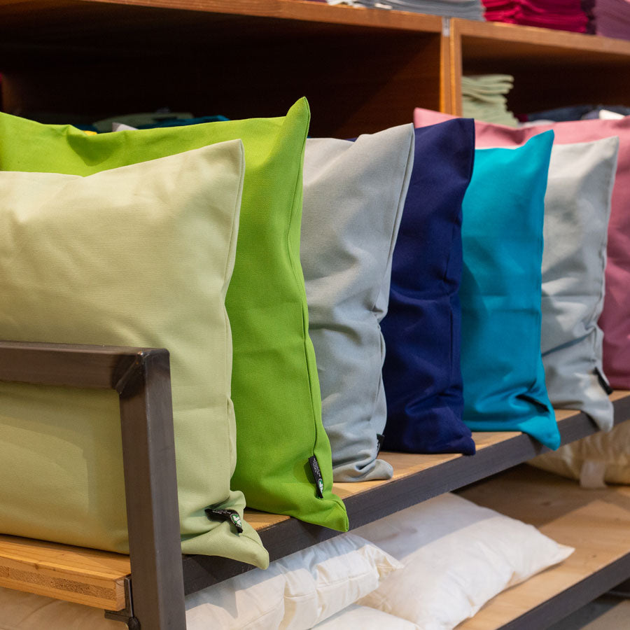 Housse de coussin Panama, coton bio
