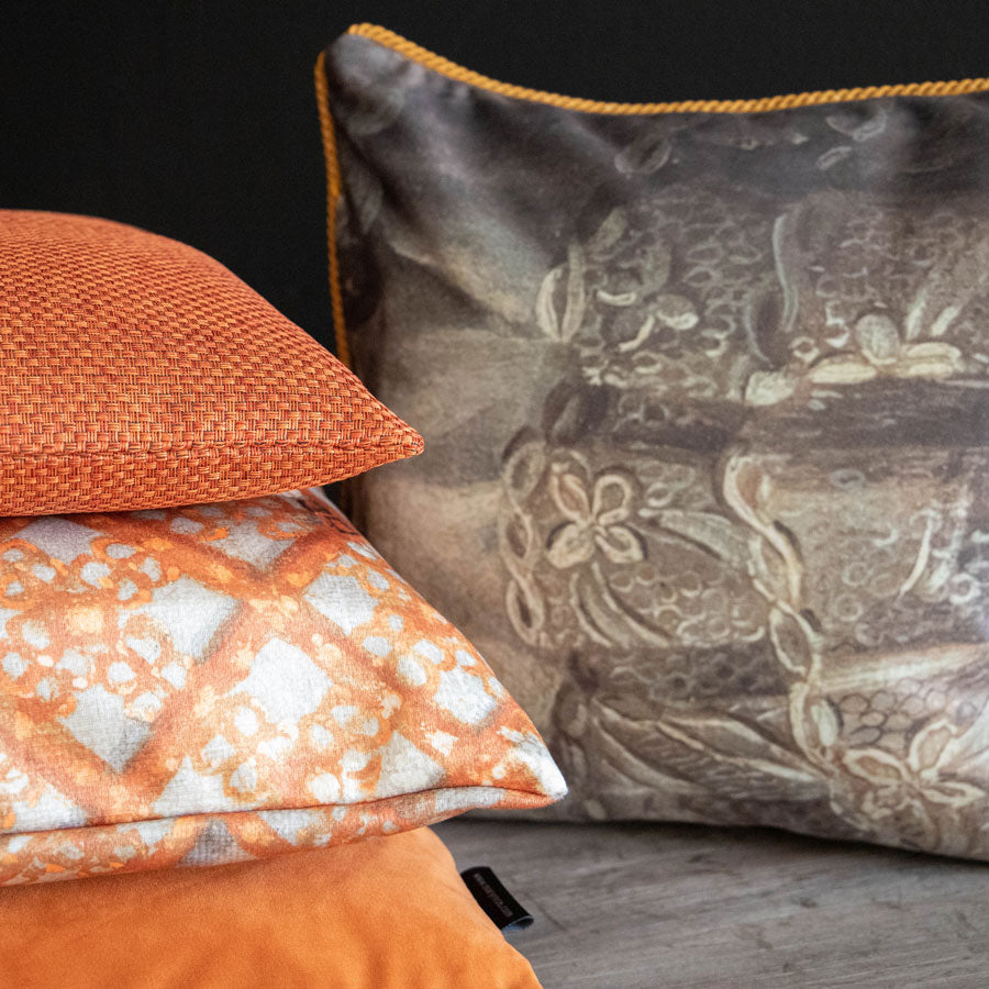 Housse de coussin en velours Collection Philippine Welser