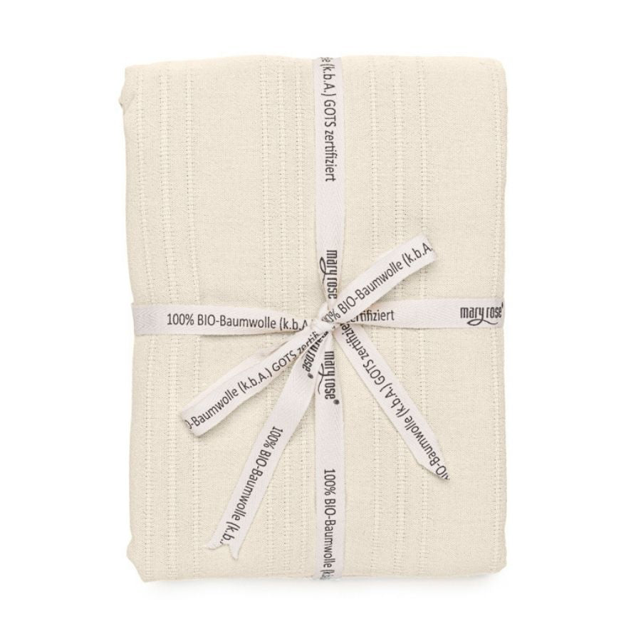 Couverture solide, coton bio