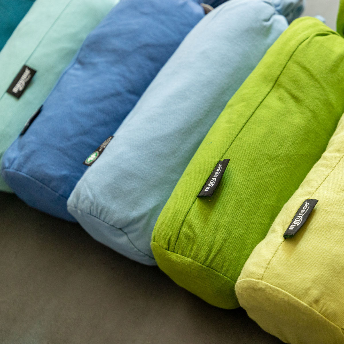 Draps-housses en jersey avec élasthanne, coton bio