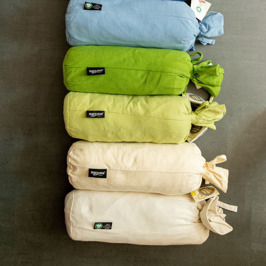 Draps-housses en jersey avec élasthanne, coton bio