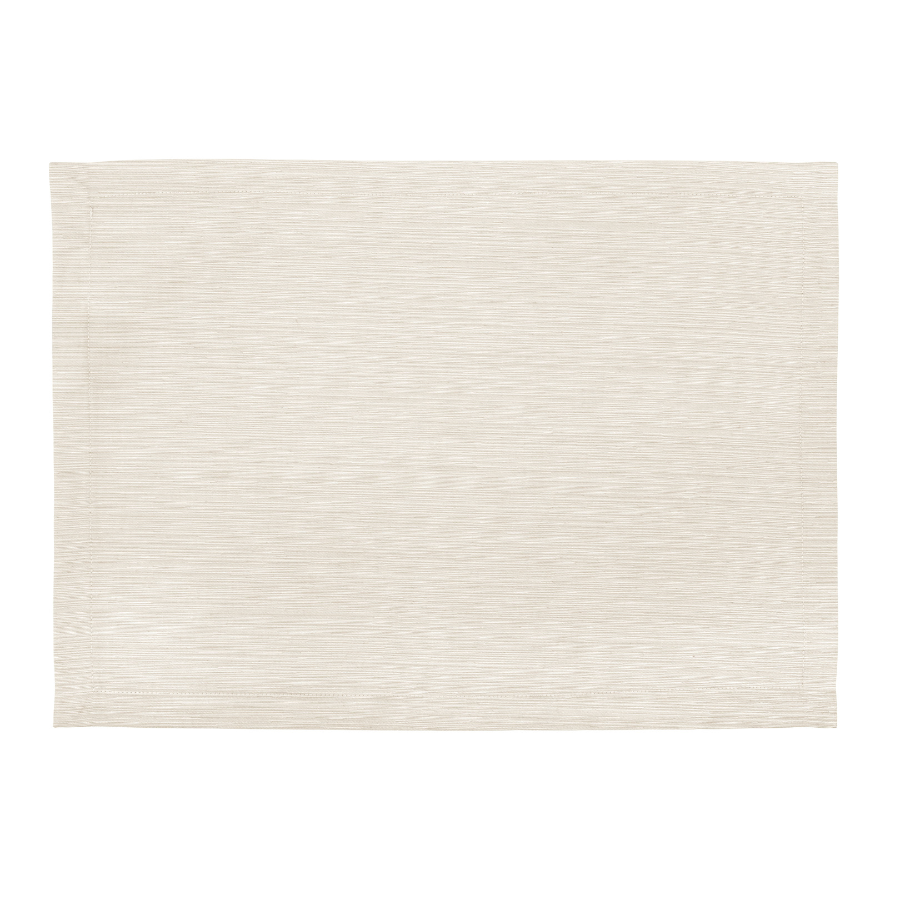 Set da tavola in cotone con struttura raffinata