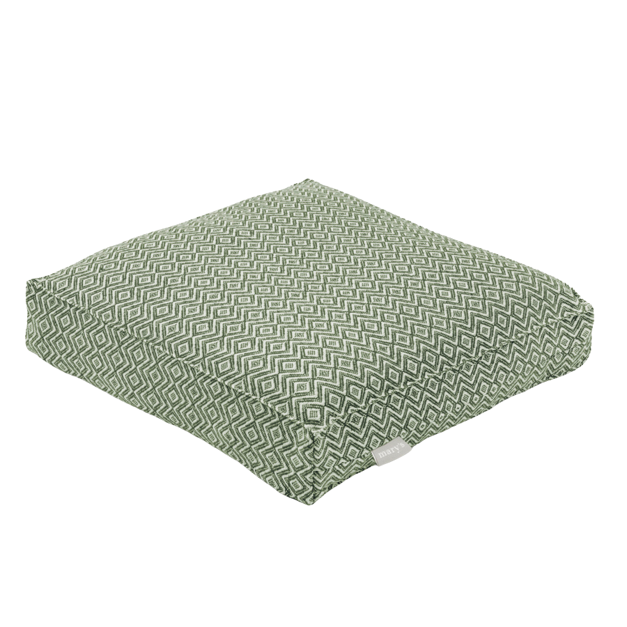 Rivestimento della scatola del cuscino di seduta - policotone, realizzato con tessuti riciclati dalla produzione tessile
