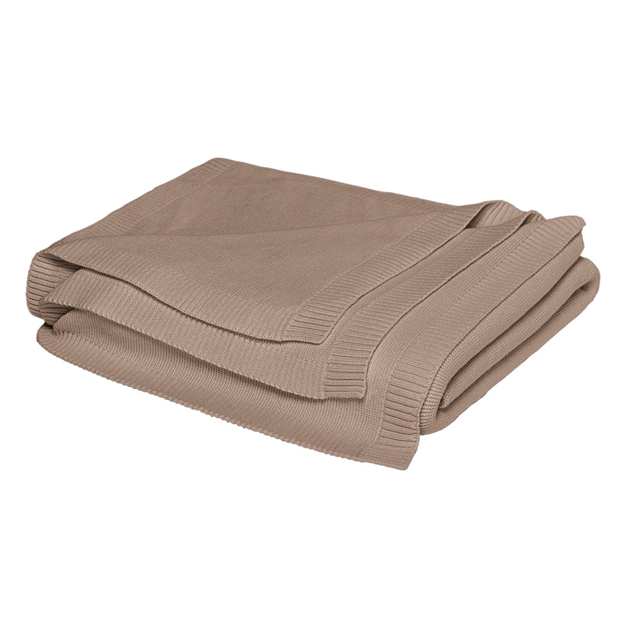 Coperta in maglia, cotone biologico