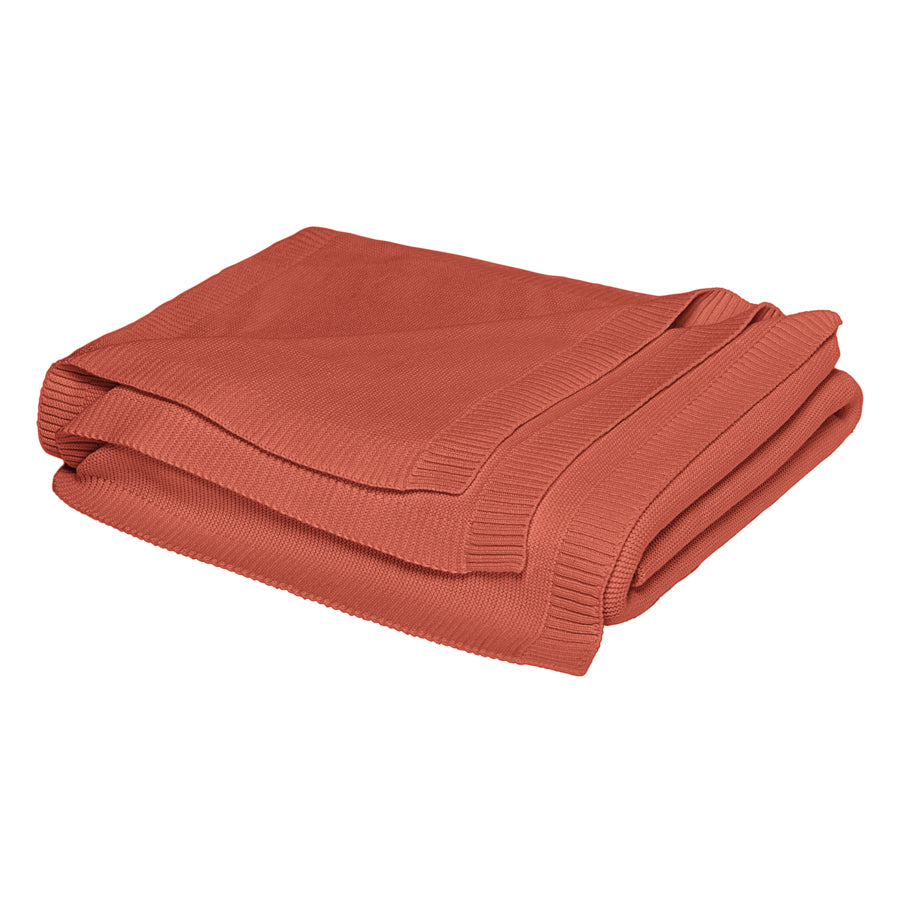 Coperta in maglia, cotone biologico