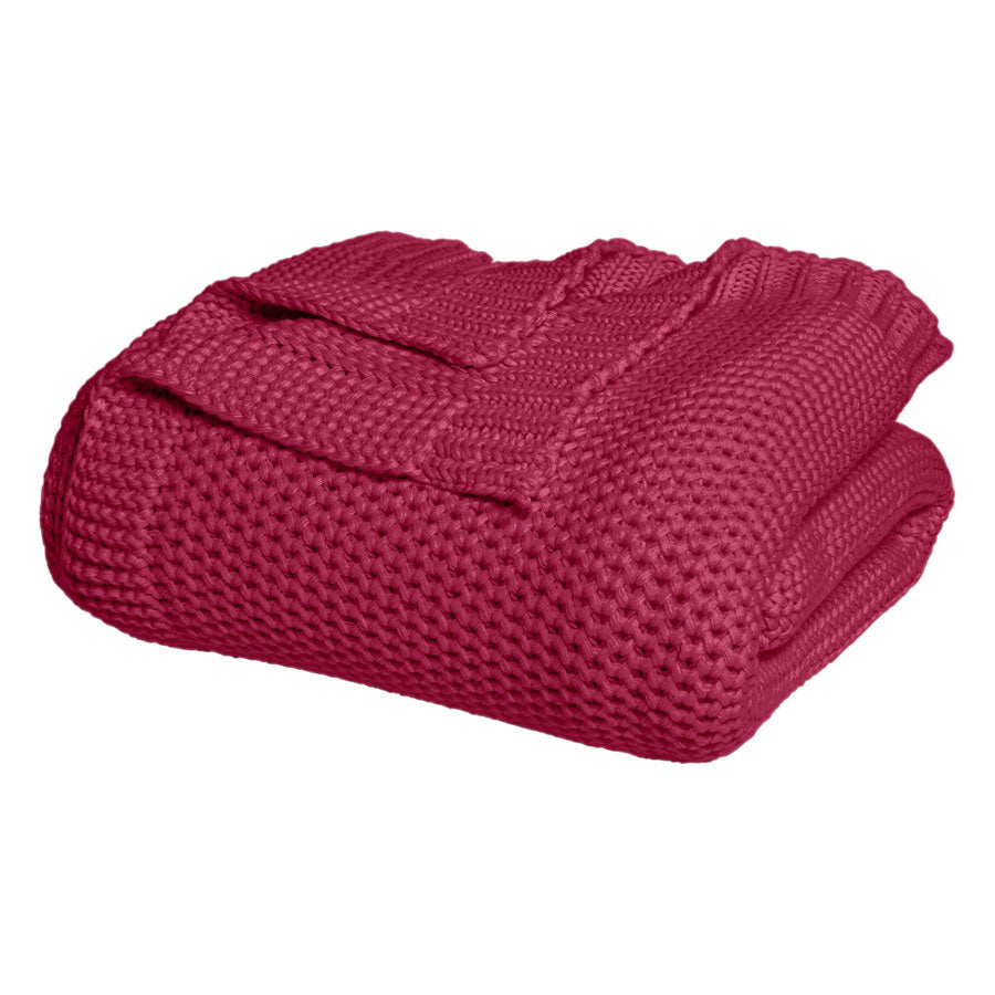 Coperta a maglia, acrilico
