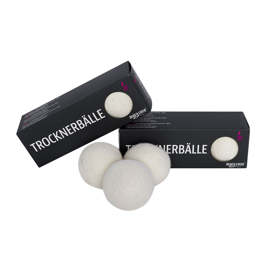 Set di 3 palline per asciugatura